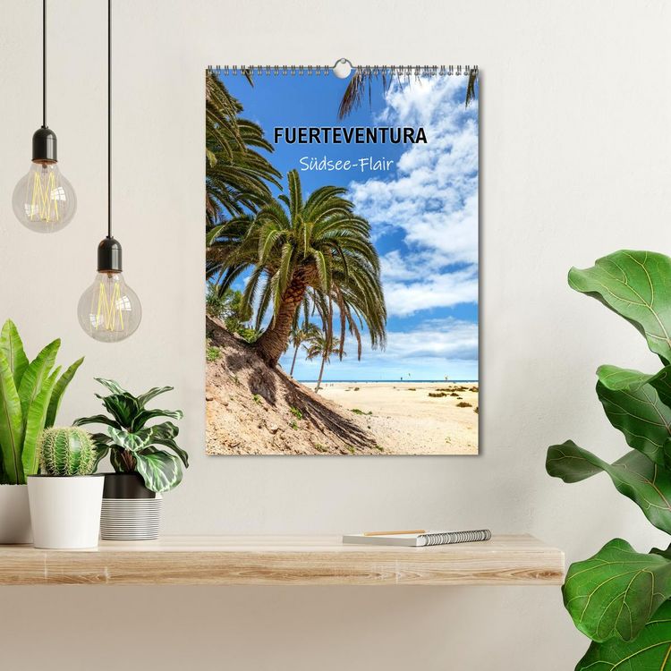 Produktbild: FUERTEVENTURA S&uuml;dsee-Flair (Wandkalender 2026 DIN A3 hoch), CALVENDO Monatskalender