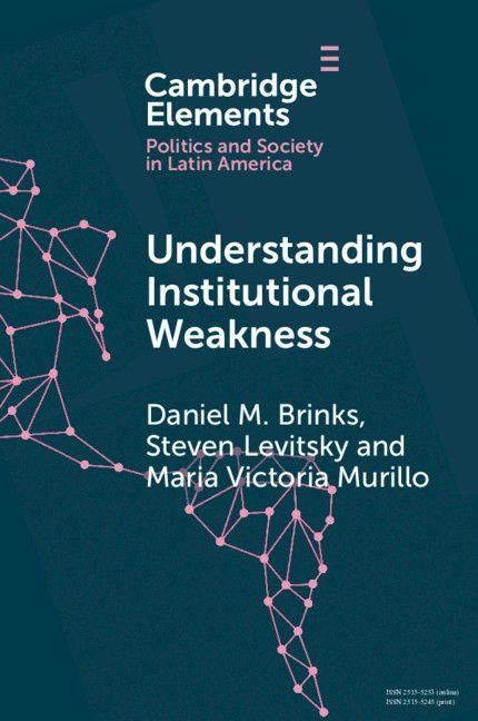 Produktbild: Understanding Institutional Weakness