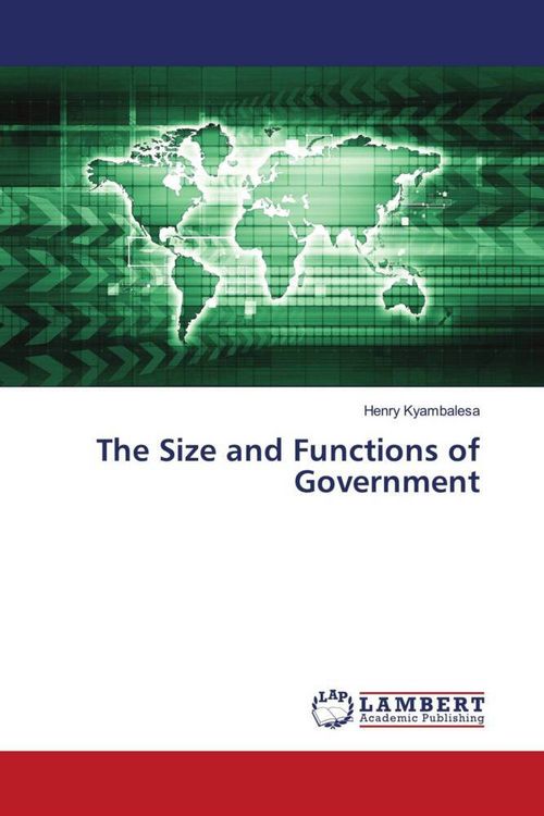 Produktbild: The Size and Functions of Government