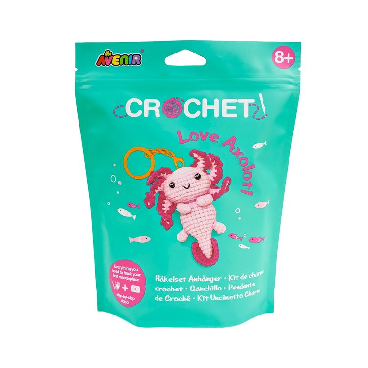 Produktbild: AVENIR - H&auml;kelset Axolotl