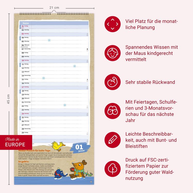Produktbild: Nachhaltig Planen mit der Maus 2027