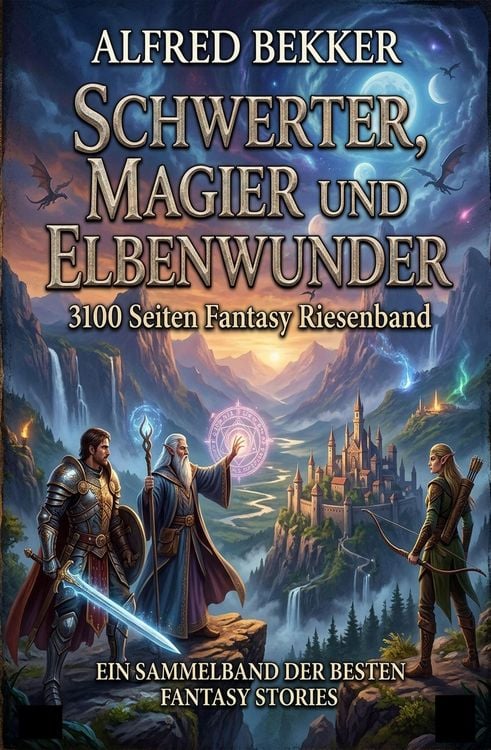 Produktbild: Schwerter, Magier und Elbenwunder - 3100 Seiten Fantasy Riesenband