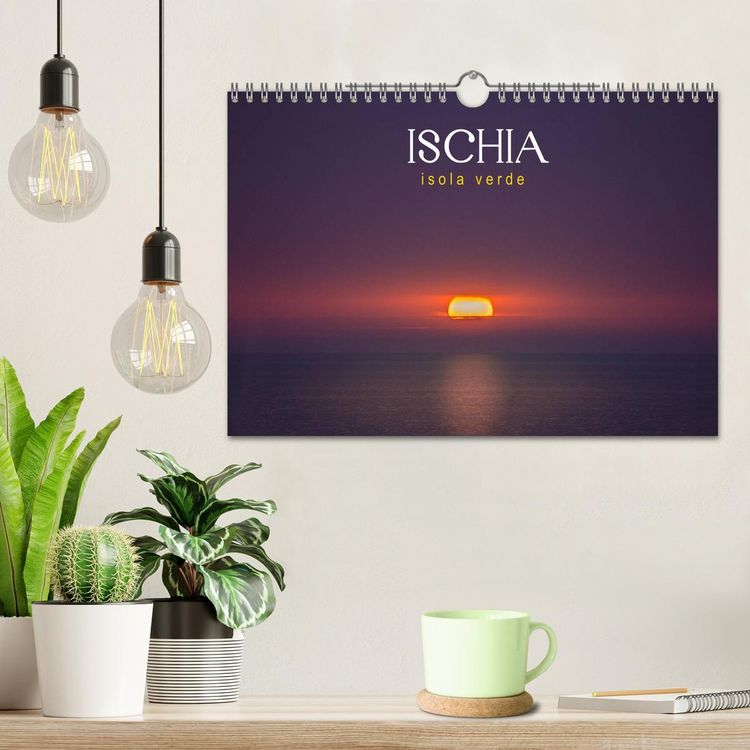Produktbild: Ischia - Isola verde (Wandkalender 2026 DIN A4 quer), CALVENDO Monatskalender