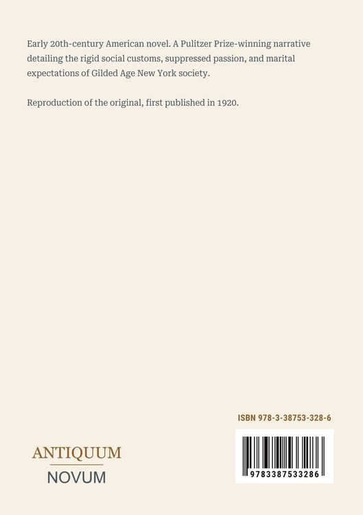 Produktbild: The Age of Innocence