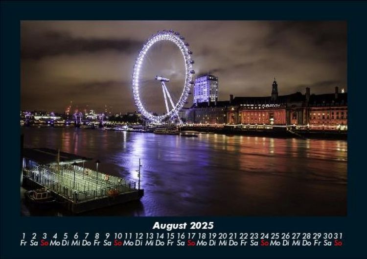 Produktbild: London - Impressionen 2025 Fotokalender DIN A5