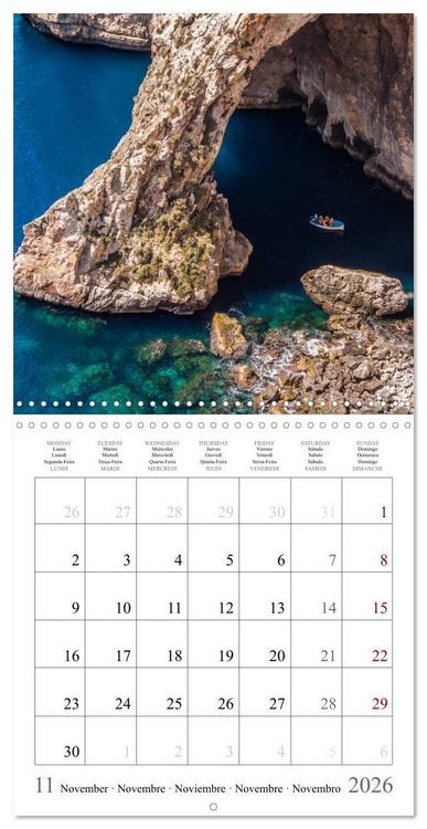 Produktbild: Europe's finest travel spots - Island Edition (Wall Calendar 2026 12 &times; 12 Inch) CALVENDO 12 Month Wall Calendar