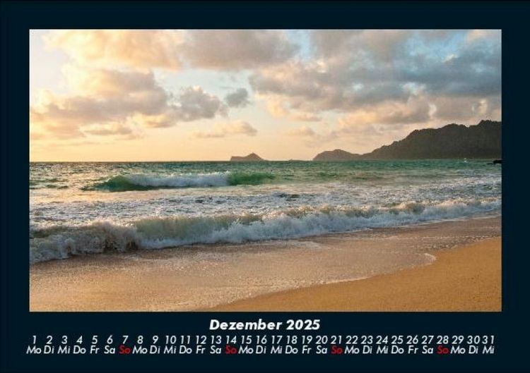 Produktbild: Str&auml;nde der Welt 2025 Fotokalender DIN A5