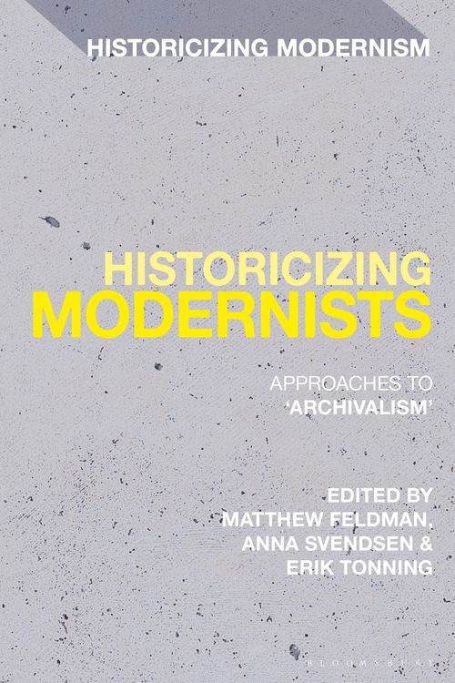 Produktbild: Historicizing Modernists