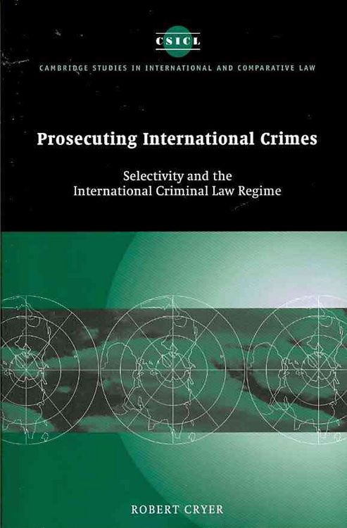 Produktbild: Prosecuting International Crimes