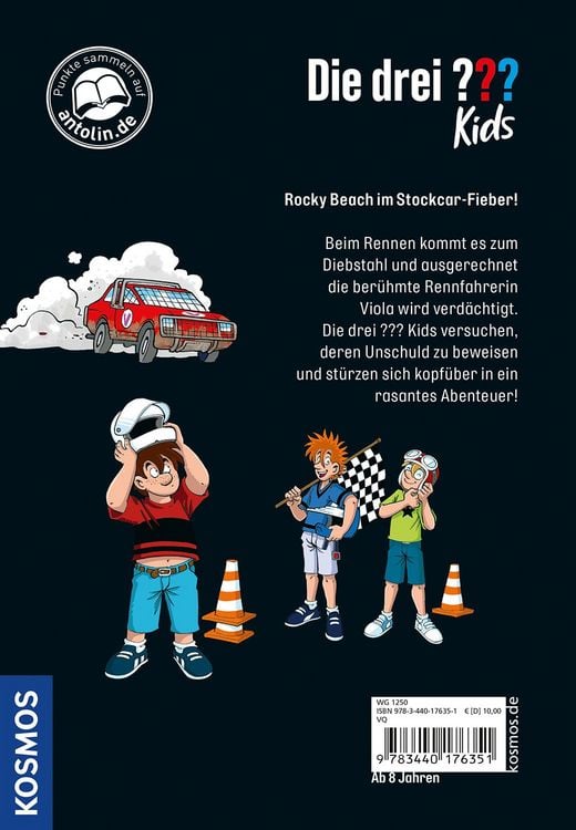 Produktbild: Die drei ??? Kids, 81, Turbo-Rennen
