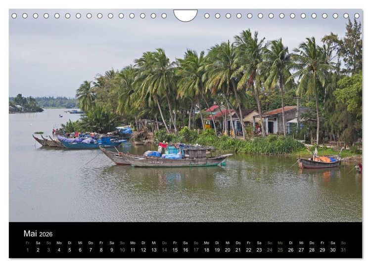 Produktbild: Vietnam (Wandkalender 2026 DIN A4 quer), CALVENDO Monatskalender
