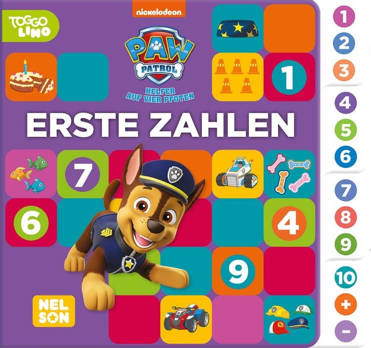 Produktbild: PAW Patrol Lernbuch: Erste Zahlen
