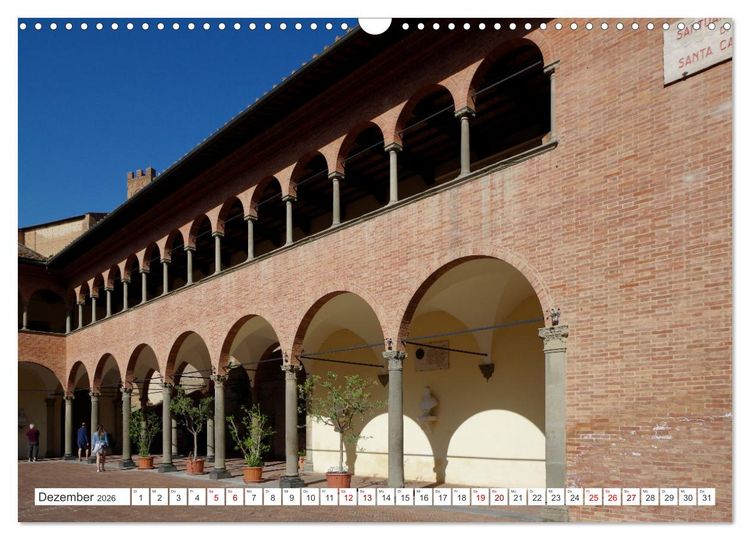 Produktbild: Siena - Welterbe in der Toskana (Wandkalender 2026 DIN A3 quer), CALVENDO Monatskalender