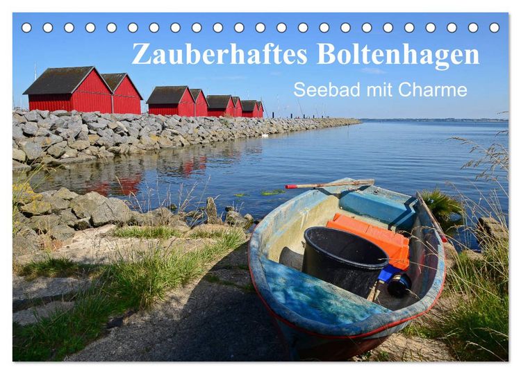 Produktbild: Zauberhaftes Boltenhagen (Tischkalender 2026 DIN A5 quer), CALVENDO Monatskalender