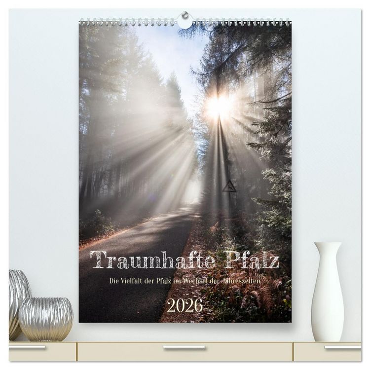 Produktbild: Traumhafte Pfalz (hochwertiger Premium Wandkalender 2026 DIN A2 hoch), Kunstdruck in Hochglanz