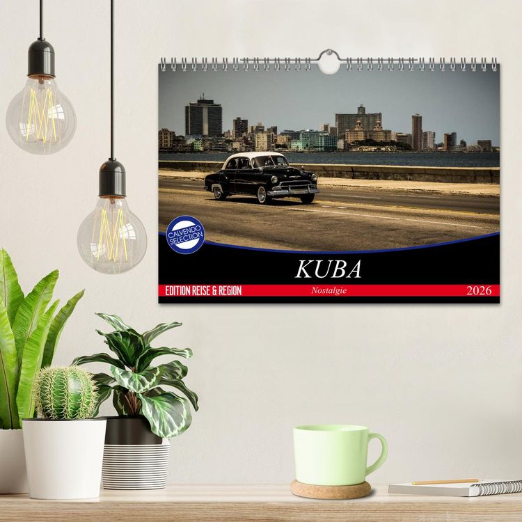 Produktbild: Kuba Nostalgie 2026 (Wandkalender 2026 DIN A4 quer), CALVENDO Monatskalender