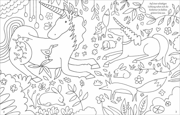 Produktbild: Mein Malbuch: Im Einhornland