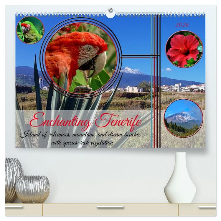 Produktbild: Enchanting Tenerife (High Quality Premium Wall Calendar 2026 DIN A2 landscape),CALVENDO 12 Month Wall Calendar