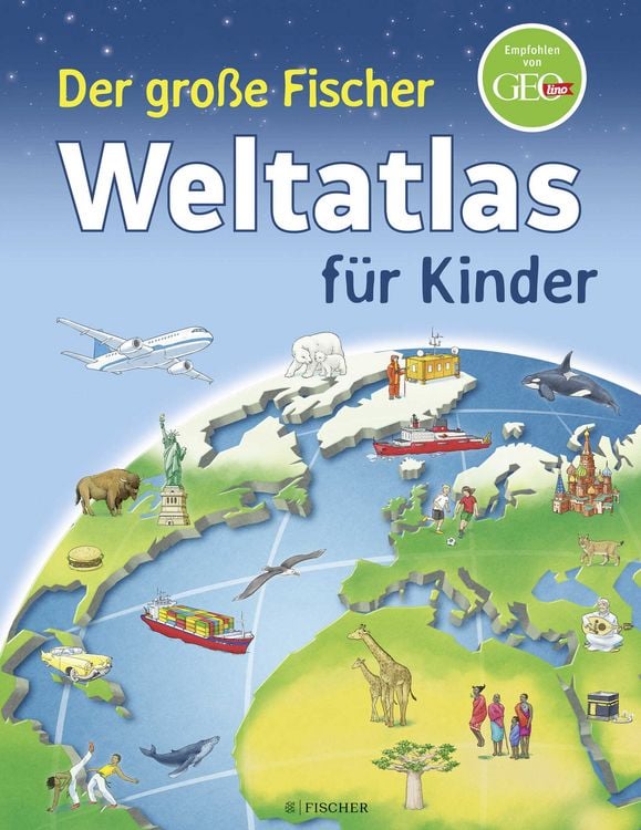 Produktbild: Der gro&szlig;e Fischer Weltatlas f&uuml;r Kinder