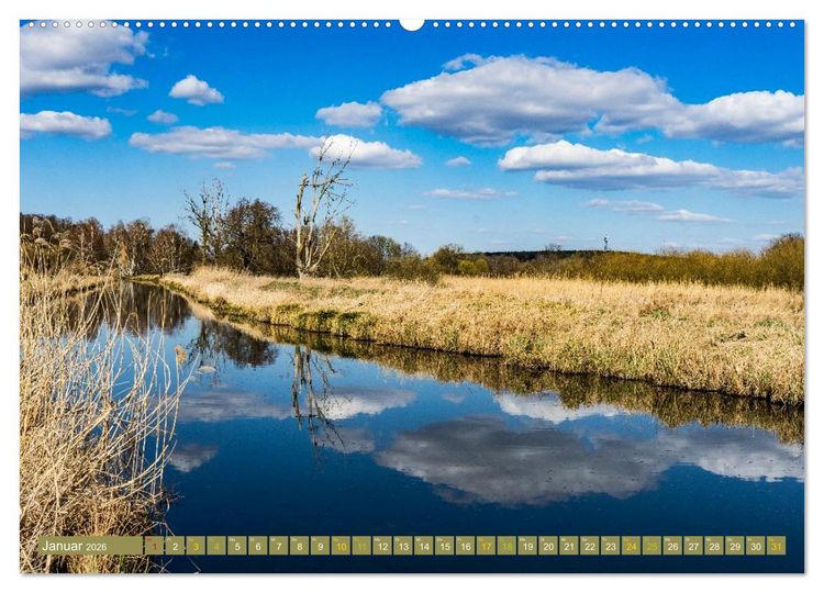 Produktbild: Brandenburger Landschaften (Wandkalender 2026 DIN A2 quer), CALVENDO Monatskalender