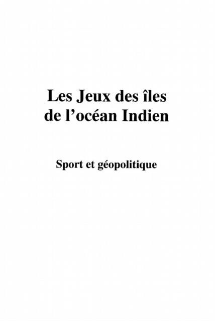 Produktbild: Les jeux des iles de l'ocean indien - sp