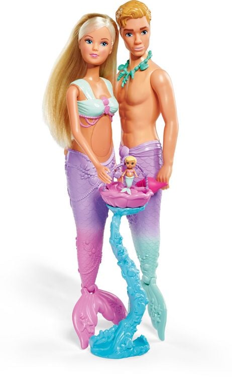 Produktbild: Simba 105733524 - Steffi Love, Mermaid Family, Ankleidepuppen mit Zubeh&ouml;r