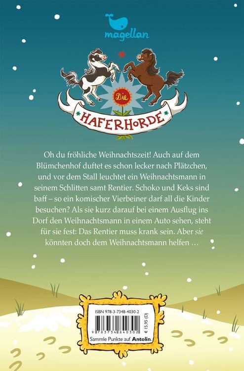 Produktbild: Die Haferhorde - S&uuml;&szlig;er die Hufe nie klingen