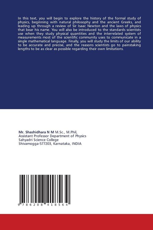 Produktbild: "the Nature Of Science and Physics"