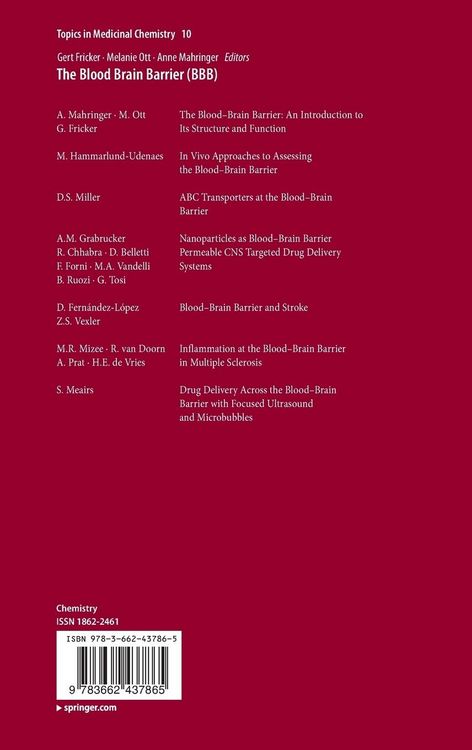 Produktbild: The Blood Brain Barrier (BBB)