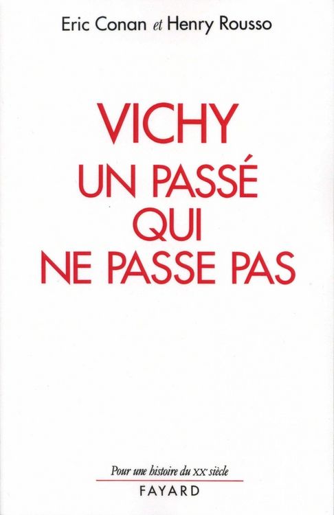 Produktbild: Vichy, un pass&eacute; qui ne passe pas