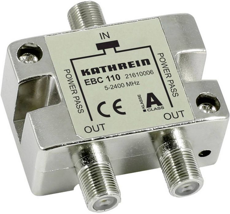 Produktbild: Kathrein EBC 110 SAT-Verteiler 2-fach 5 - 2400MHz