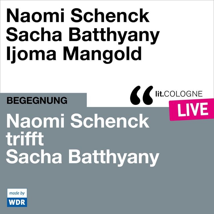 Produktbild: Naomi Schenck trifft Sacha Batthyany
