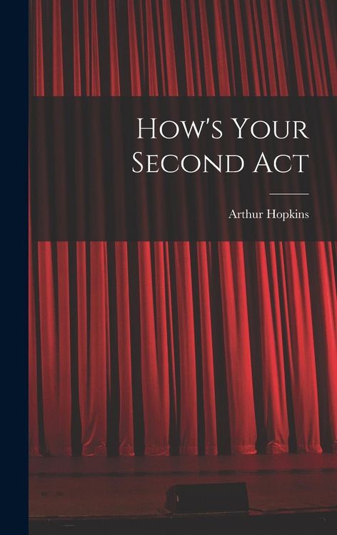 Produktbild: How's Your Second Act