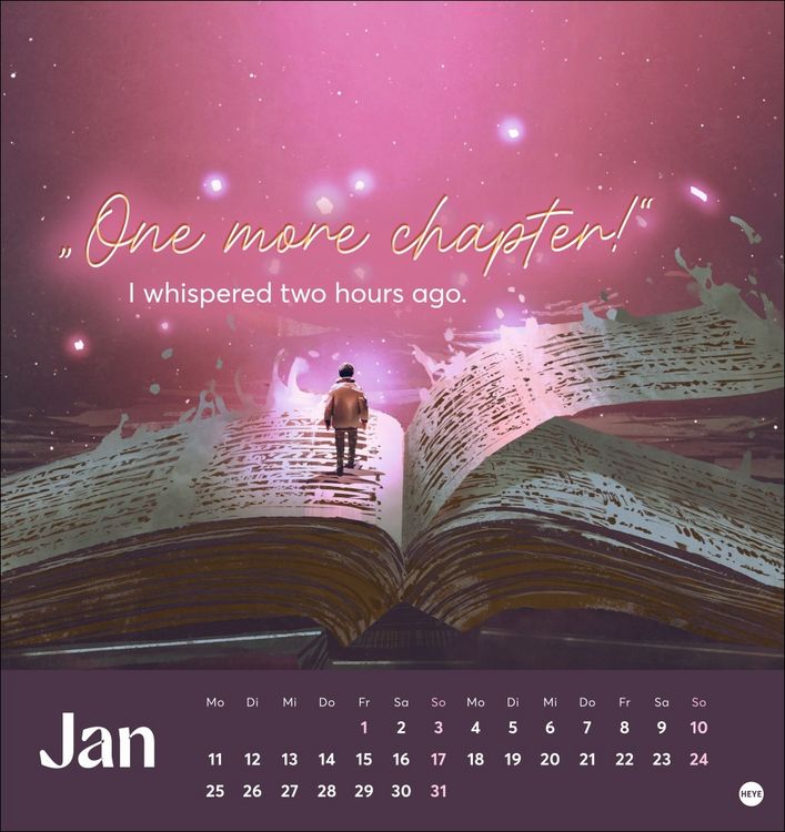 Produktbild: Book Lover Postkartenkalender 2027 - Postkarten f&uuml;r Buchverliebte