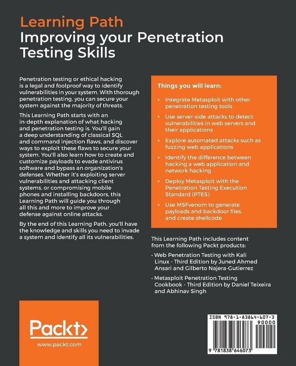 Produktbild: Improving your Penetration Testing Skills
