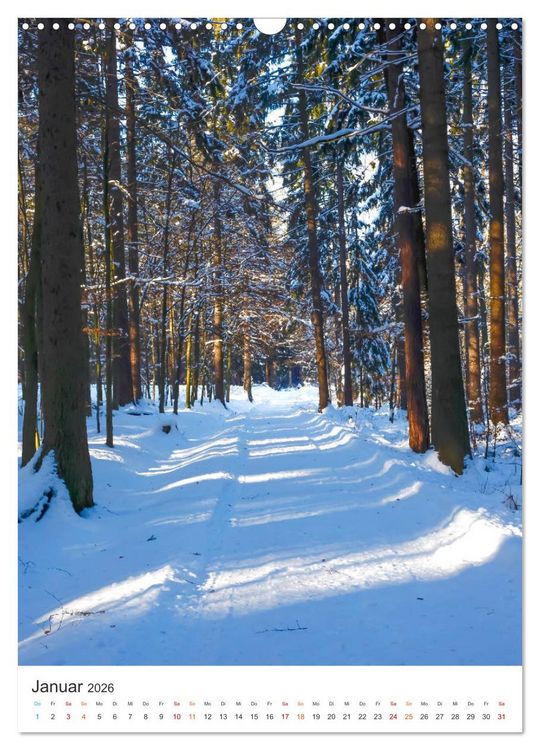 Produktbild: Herrliche Wanderwege (Wandkalender 2026 DIN A3 hoch), CALVENDO Monatskalender