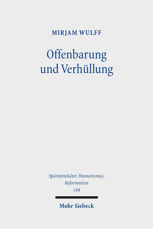 Produktbild: Offenbarung und Verh&uuml;llung