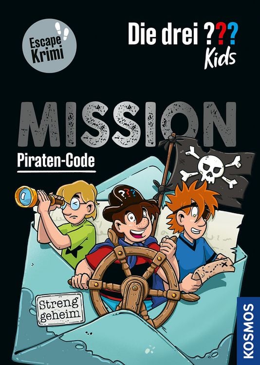 Bild vom Artikel Die drei ??? Kids, Mission Piraten-Code vom Autor Nina Schiefelbein