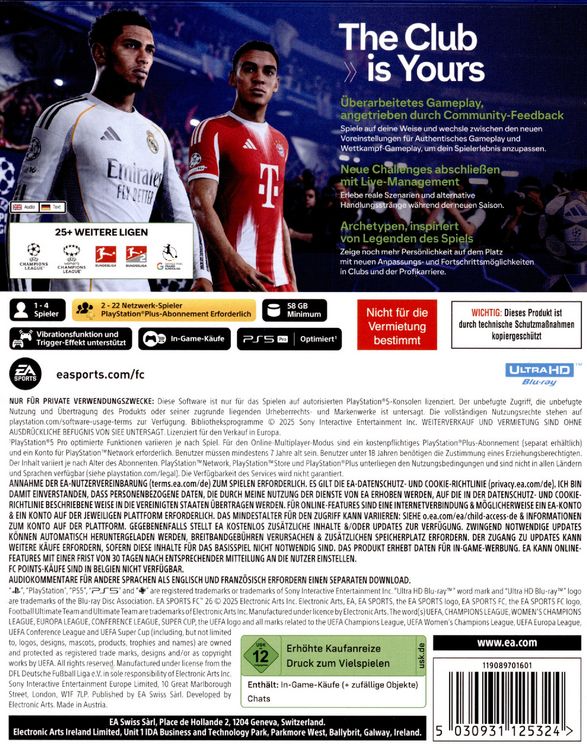 Produktbild: EA Sports FC 26