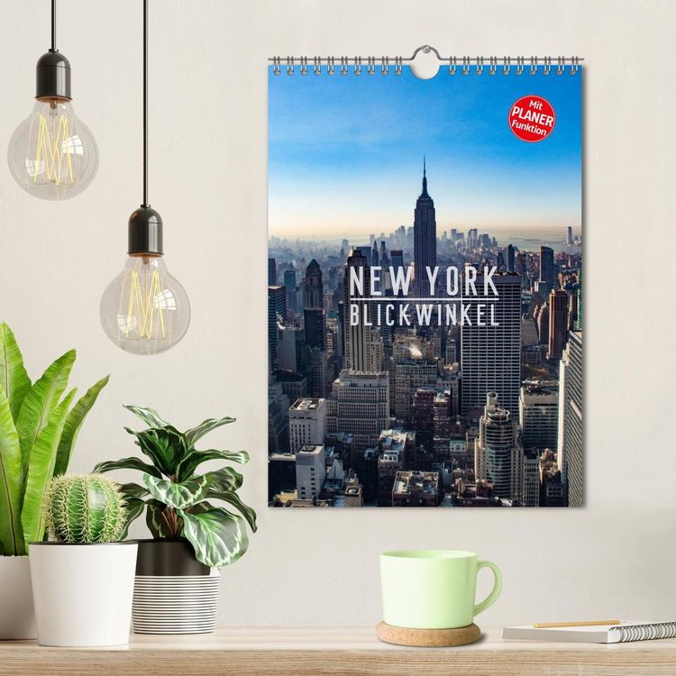 Produktbild: New York - Blickwinkel (Wandkalender 2026 DIN A4 hoch), CALVENDO Monatskalender