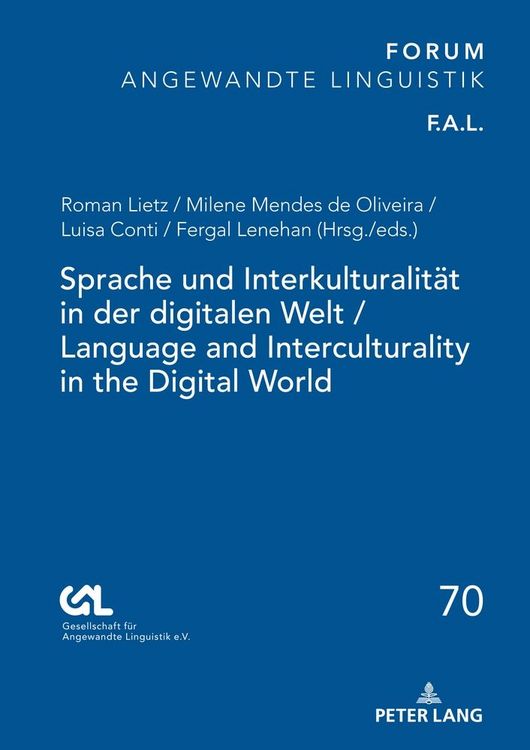 Produktbild: Sprache und Interkulturalit&auml;t in der digitalen Welt / Language and Interculturality in the Digital World