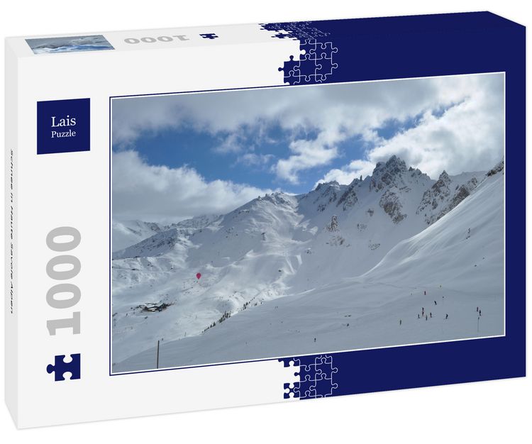 Produktbild: Lais Puzzle Schnee in Haute Savoie Alpen 1000 Teile