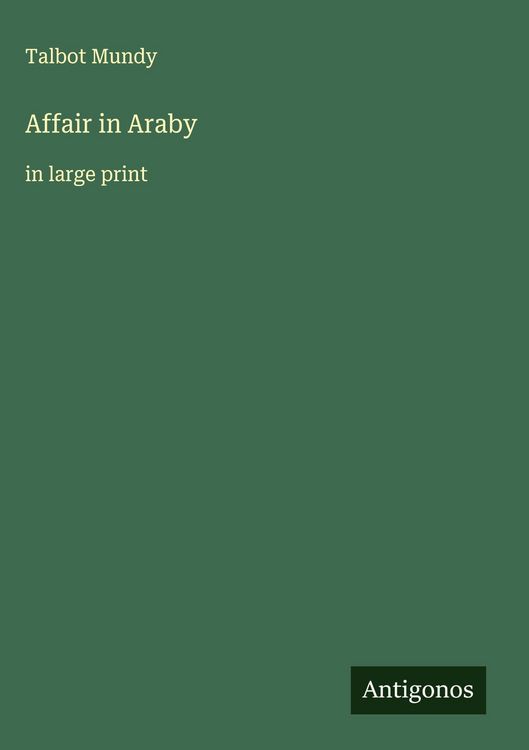 Produktbild: Affair in Araby