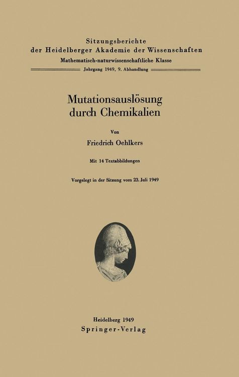 Produktbild: Mutationsausl&ouml;sung durch Chemikalien