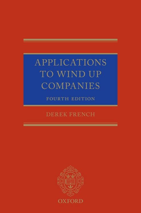 Produktbild: Applications to Wind Up Companies