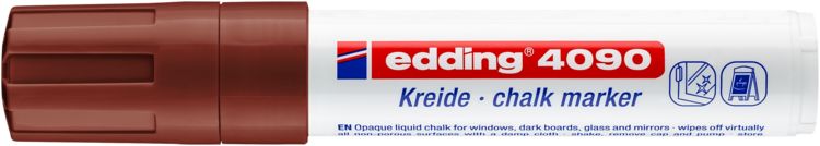 Produktbild: edding 4090 Kreidemarker braun