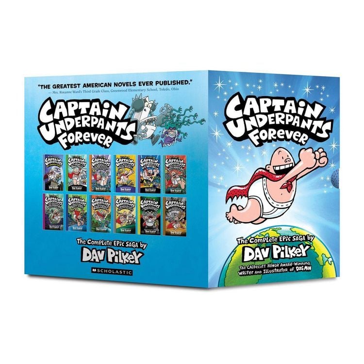 Produktbild: Captain Underpants Forever Box set (#1-12)