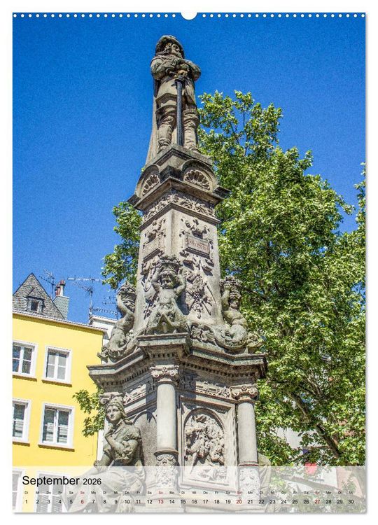 Produktbild: Geschichtstr&auml;chtiges K&ouml;ln (Wandkalender 2026 DIN A2 hoch), CALVENDO Monatskalender