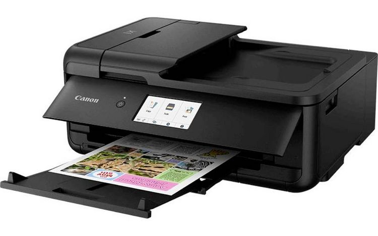 Produktbild: Canon PIXMA TS9550a Multifunktionsdrucker Tintenstrahl Farbe A3 Drucker, Scanner, Kopierer Duplex, LAN, USB, WLAN