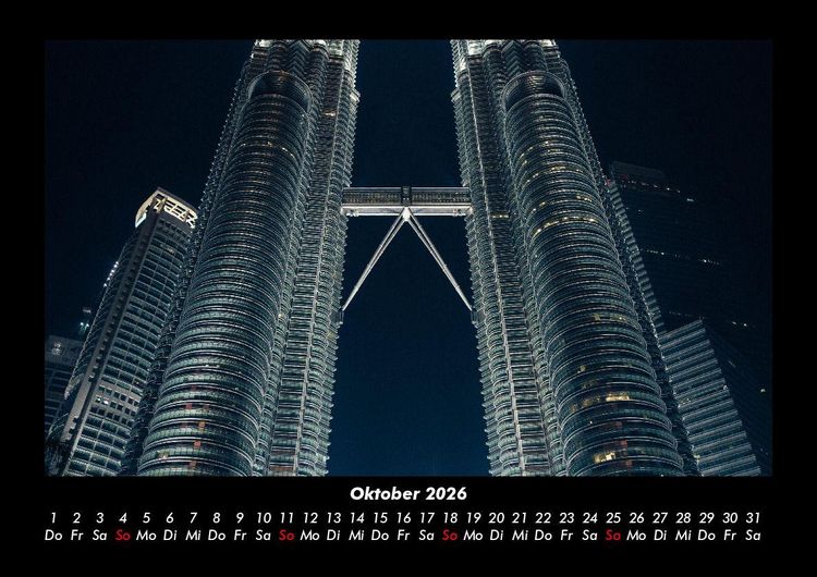 Produktbild: Architektur 2026 Fotokalender DIN A3